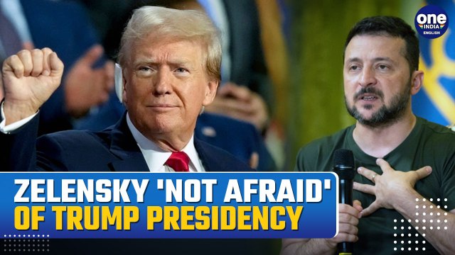 Zelensky on Trump Presidency: Don't Shove, Unless You Are Shoved | Confident in Republican Support