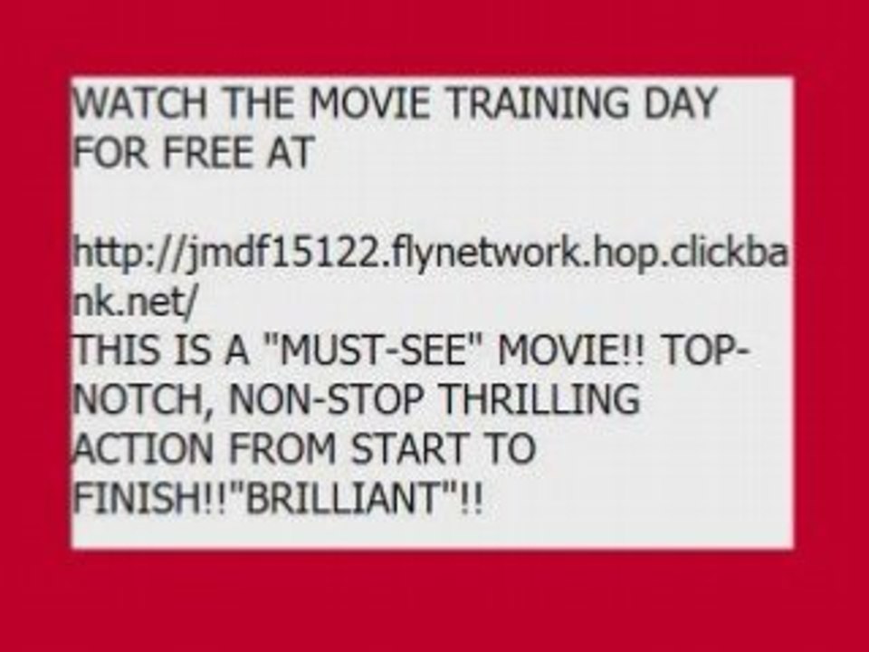 TRAINING DAY
