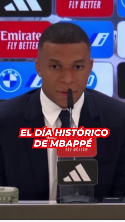 Un día histórico para Kylian Mbappé