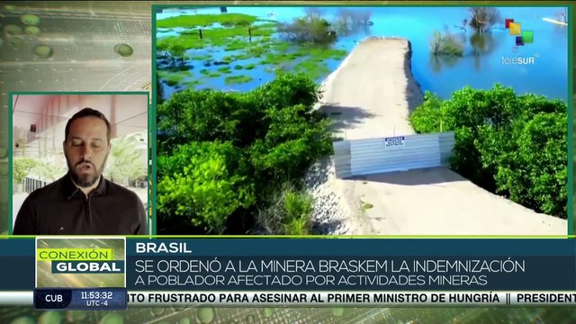 Comunidades en Brasil son afectadas por actividades mineras