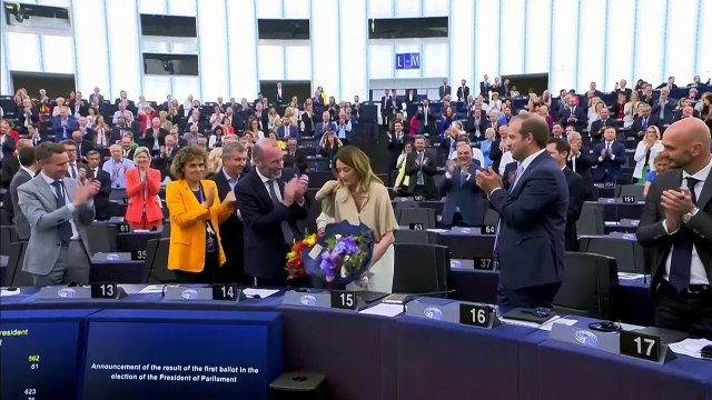 El nuevo Parlamento Europeo abre legislatura y reelige a Roberta Metsola como presidenta