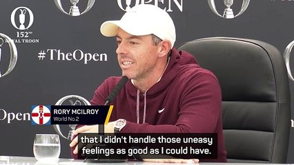 McIlroy disappointed at not handling uneasy Pinehurst feelings