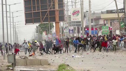 케냐서 반정부 시위 재개..."경찰 발포로 1명 사망" / YTN