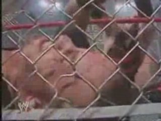 Kane vs Rob Van Dam Steel Cage Match Part 1