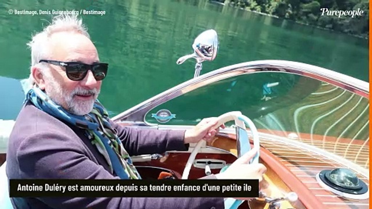 Antoine Duléry : Cette île isolée, premier site classé de France, qui est son paradis depuis des décennies