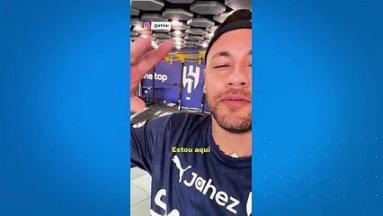Neymar de volta aos treinos no Al-Hilal!
