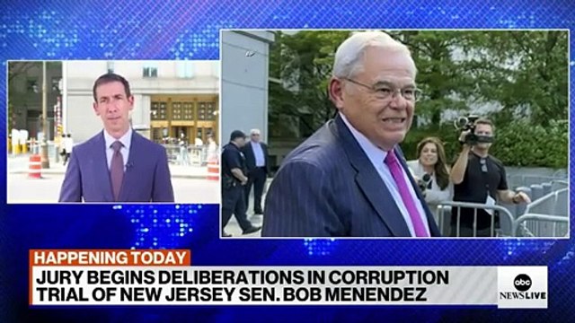 Senator Bob Menendez corruption trial Jurors begin deliberations