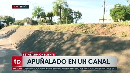 Santa Cruz: Hombre encontrado en canal de drenaje fue apuñalado en la espalda y abdomen