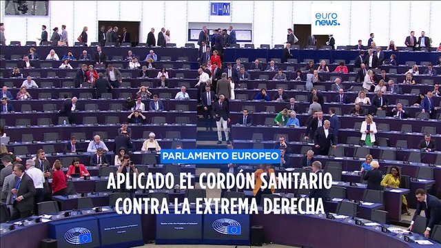 Dos grupos de extrema derecha aislados de sus funciones de poder en el Parlamento Europeo