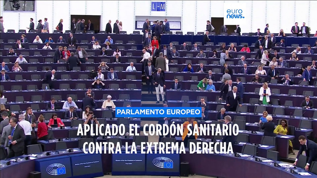 Dos grupos de extrema derecha aislados de sus funciones de poder en el Parlamento Europeo
