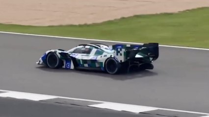 Aston Martin Hypercar First Appearance Silverstone Test 2024 Sound V12