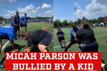 Micah Parsons fue destruido por un niño en un impresionante vídeo