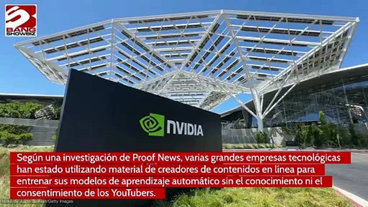 Apple y Nvidia roban miles de vídeos de YouTube para entrenar sistemas de inteligencia artificial