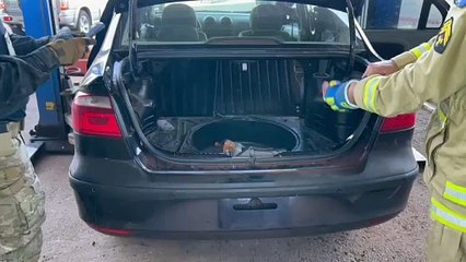 Operação conjunta apreende 32,6 kg de crack na Aduana da Ponte Internacional da Amizade​