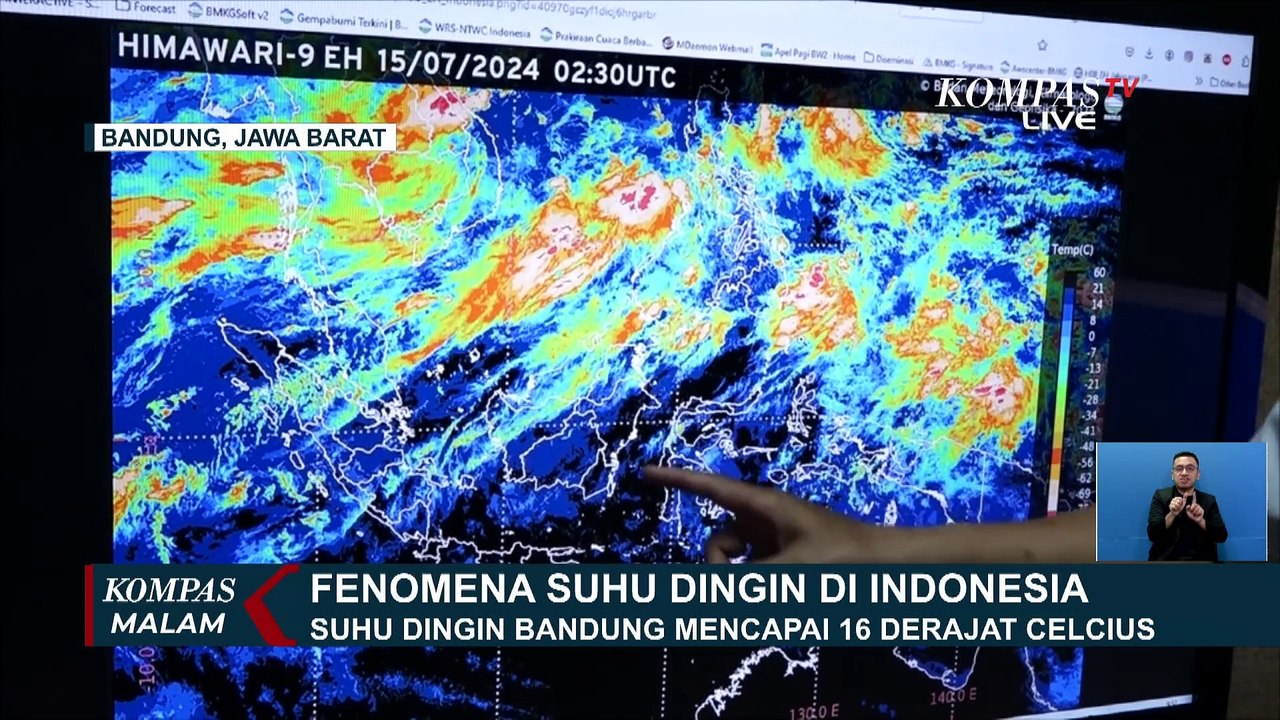Fenomena Suhu Dingin di Indonesia, Kota Bandung Capai 16 Derajat Celcius