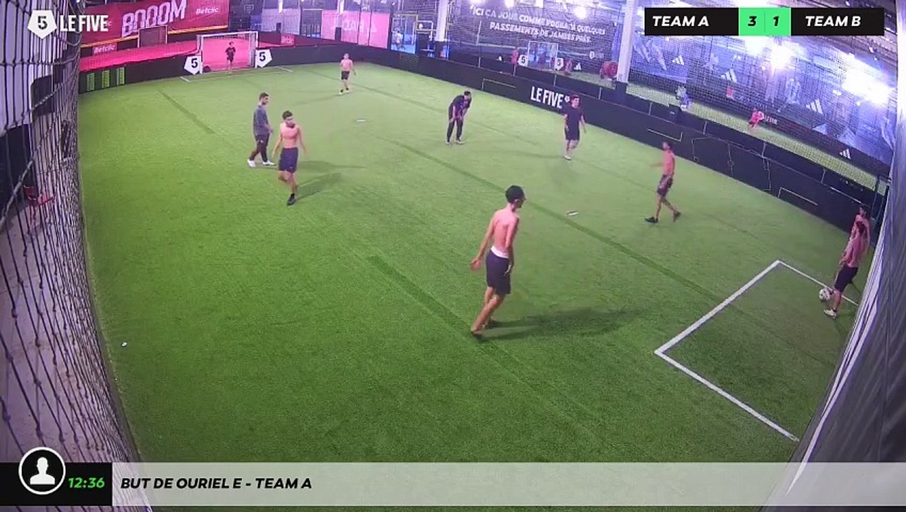 But de Ouriel E - Team A