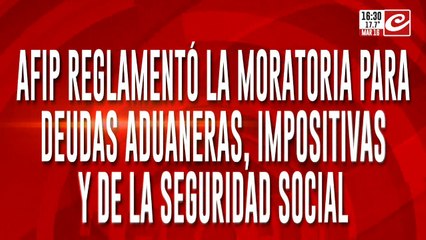 AFIP reglamentó la moratoria para deudas aduaneras, impositivas y de la seguridad social