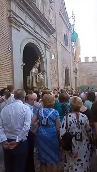 La Virgen del Carmen recorre el Casco histórico de Toledo