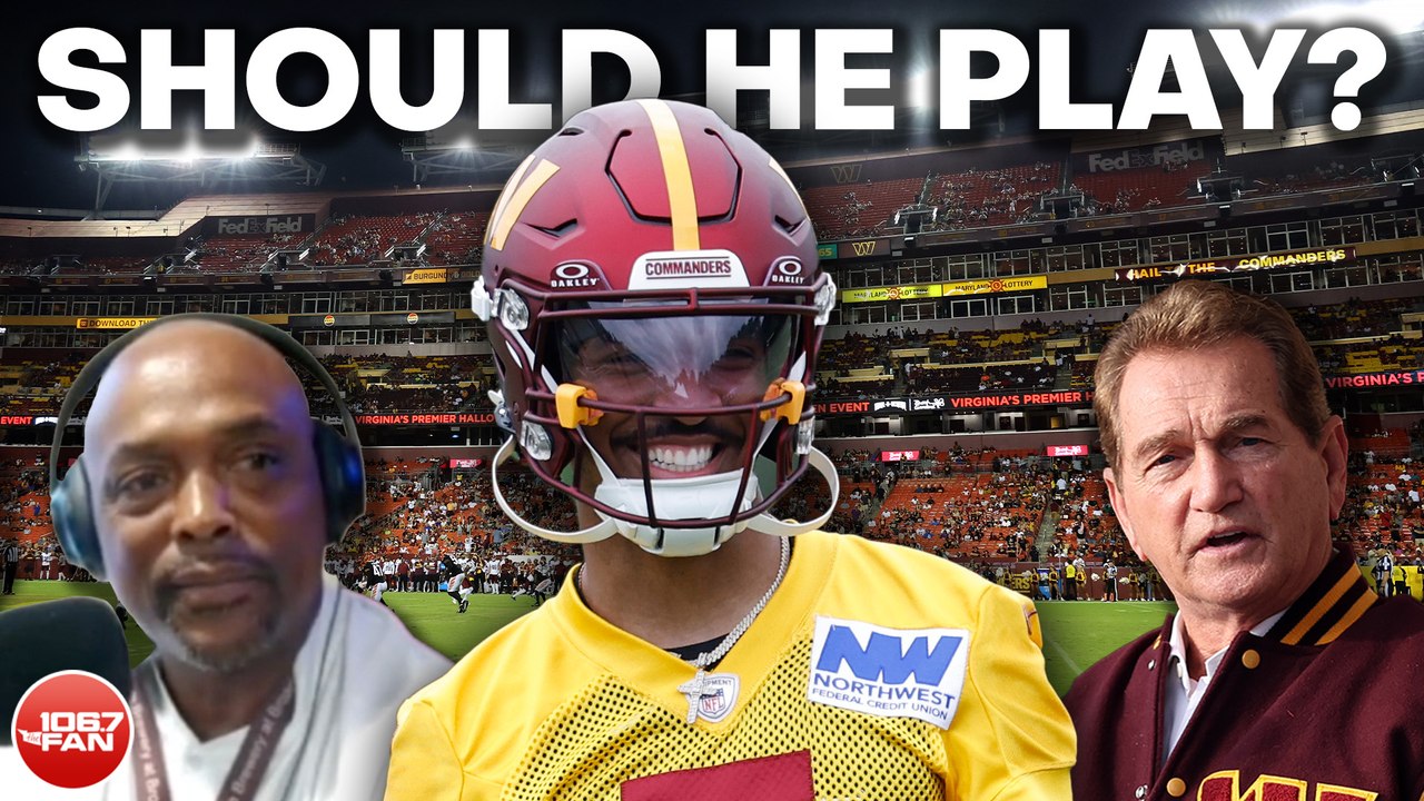 Brian Mitchell Disagrees With Joe Theismann on Jayden Daniels Playing in the Preseason