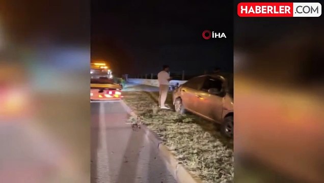 Hatay'da kontrolden çıkan araç takla attı: 1'i ağır 2 yaralı