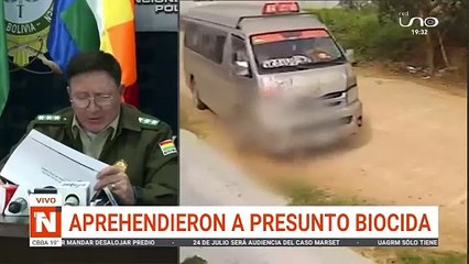 aprehendieron a presunto biocida