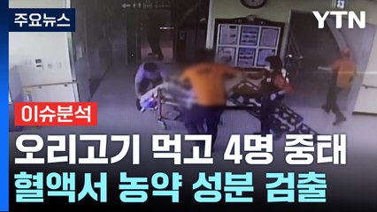 [뉴스퀘어10] 오리고기 나눠 먹은 주민 4명 중태...범인은 마을 안에? / YTN