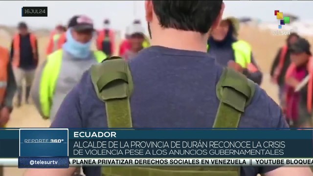 Gobierno de Daniel Noboa incrementan sustancialmente la violencia en otras localidades