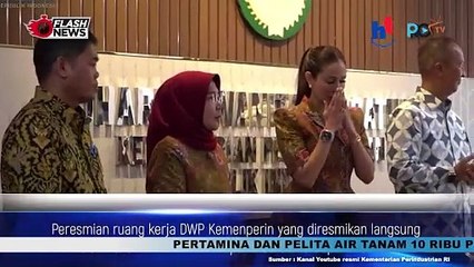 Peresmian Ruang Kerja DWP Kemenperin dan Penyerahan Alat Tulis Sekolah oleh DWP Kemenperin