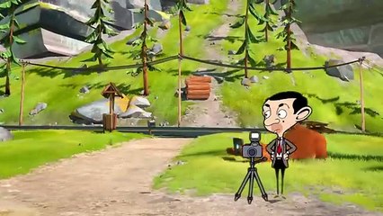 Mr Bean visits Grizzy and Lemmings - Fan made video