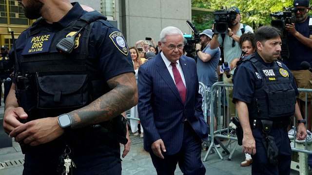 Senador demócrata Bob Menéndez declarado culpable de corrupción en EEUU