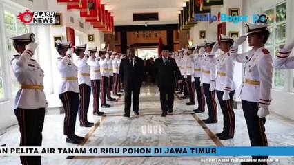 Hangatnya Pertemuan Menhan Prabowo dengan PM Papua Nugini di Jakarta