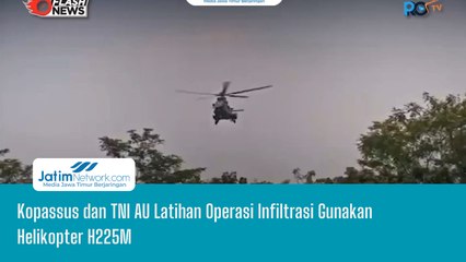 Kopassus dan TNI AU Latihan Operasi Infiltrasi Gunakan Helikopter H225M