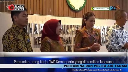 Peresmian Ruang Kerja DWP KEMENPRIN Penyerahan Alat Tula