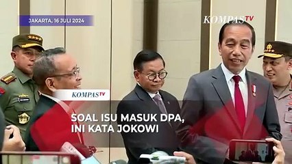 Kata Jokowi Soal Wacana Akan Masuk DPA Pemerintahan Prabowo-Gibran