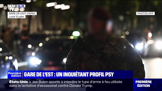 Attaque au couteau à la gare de l'Est: l'inquiétant profil psychologique de l'assaillant