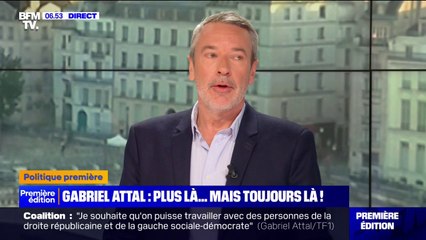 ÉDITO - Gabriel Attal, Premier ministre démissionnaire et député: "C'est totalement baroque pour ne pas dire borderline"