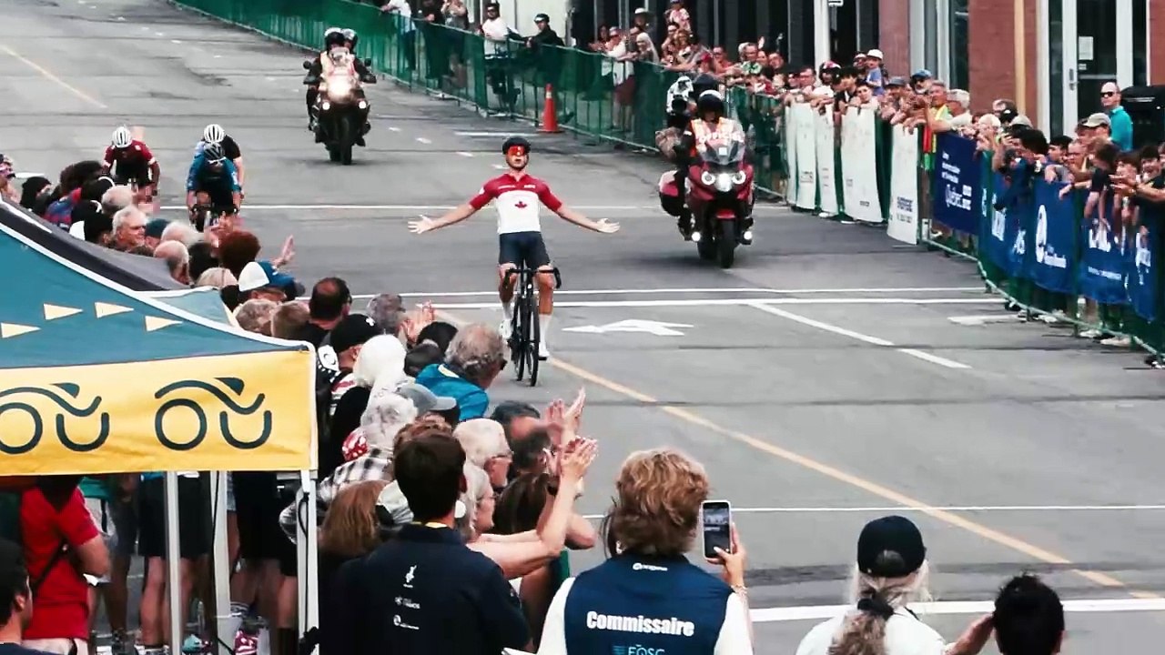 Résumé en images - Tour de l'Abitibi Glencore 2024 - Challenge Sprint - Étape 1