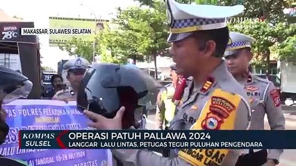 下载视频: Satlantas polres pelabuhanMakassar menggelar operasi patuh Pallawa 2024