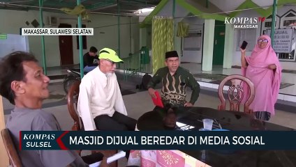 Masjid Dijual Beredar Di Media Sosial, Dijual dengan harga milyaran rupiah