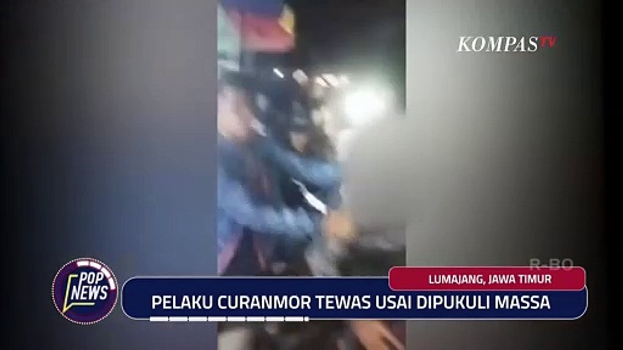 Pelaku Curanmor di Lumajang Tewas Dipukuli Massa