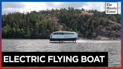 First 100% electric flying boat put into service this autumn in Stockholm
