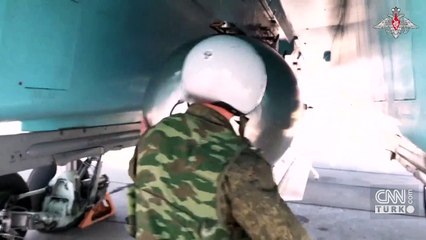 Moskova paylaştı: İşte Kiev'e atılan devasa bombalar!