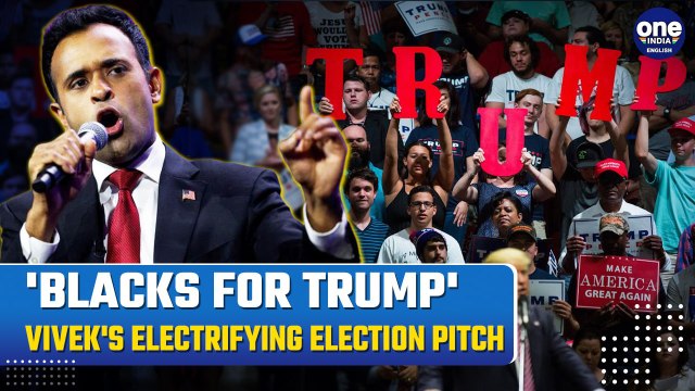 'Be a Rebel': Vivek Ramaswamy Nudges Black Americans and Gen Z Voters To Choose Trump| Watch Video