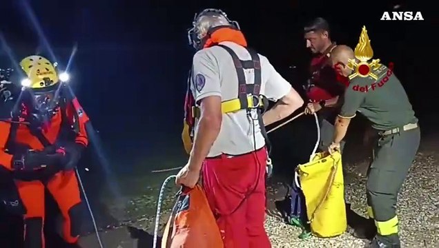 Trovato dai sommozzatori il corpo di uno dei due dispersi nel Brenta