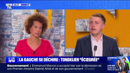 Candidature à la présidence de l'Assemblée: "Insoumis ou pas insoumis", tant que c'est un candidat unique issu du NFP, affirme Louis Boyard