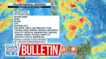 Asahan ang malakas na pag-ulan sa ilang lugar sa Central at Eastern Visayas bunsod ng low pressure area | GMA Integrated News Bulletin