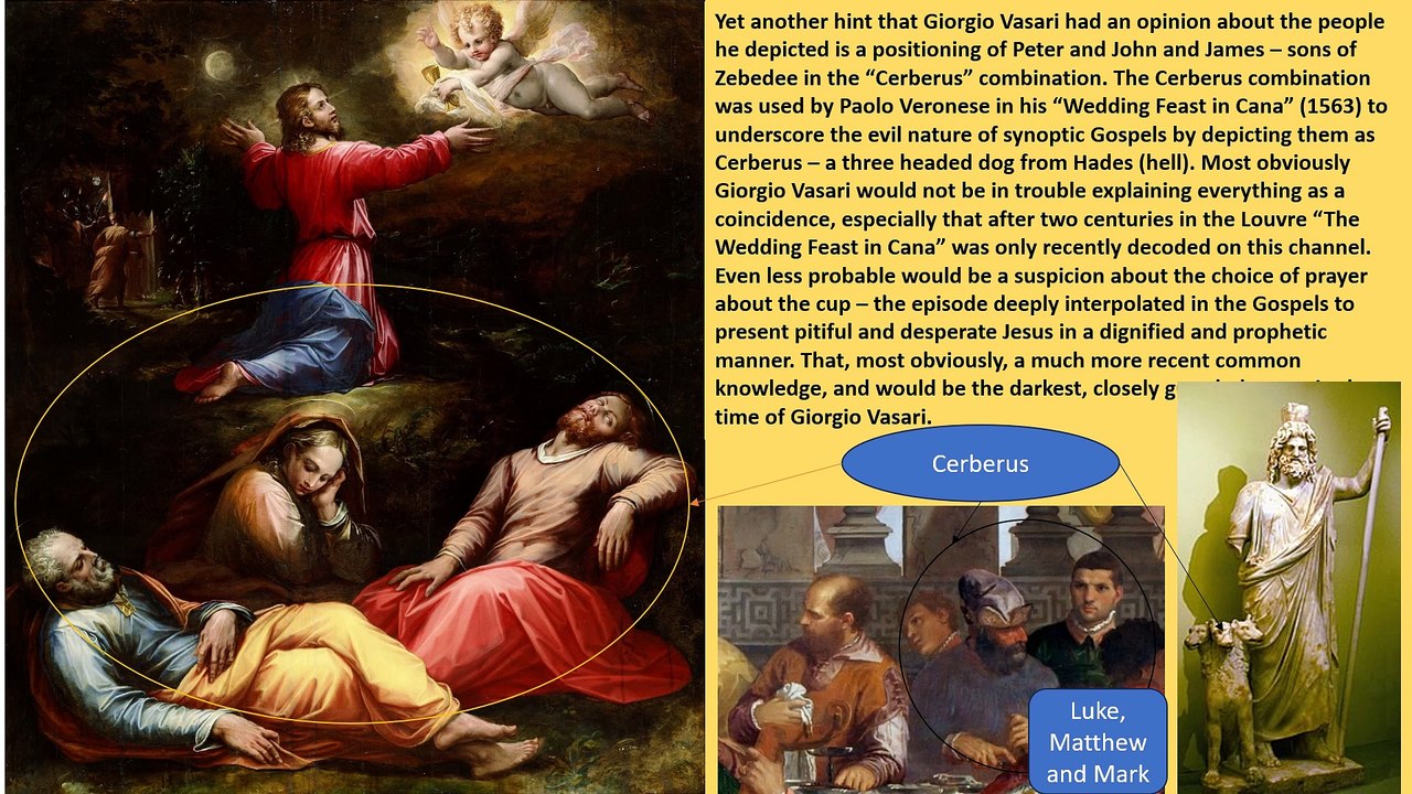 Decoding of the paintings “The Garden of Gethsemane” and “St Luke painting The Virgin” as means of demonstrating framework of understanding of the conclusions of the Verrocchio/Da Vinci Project by Giorgio Vasari.