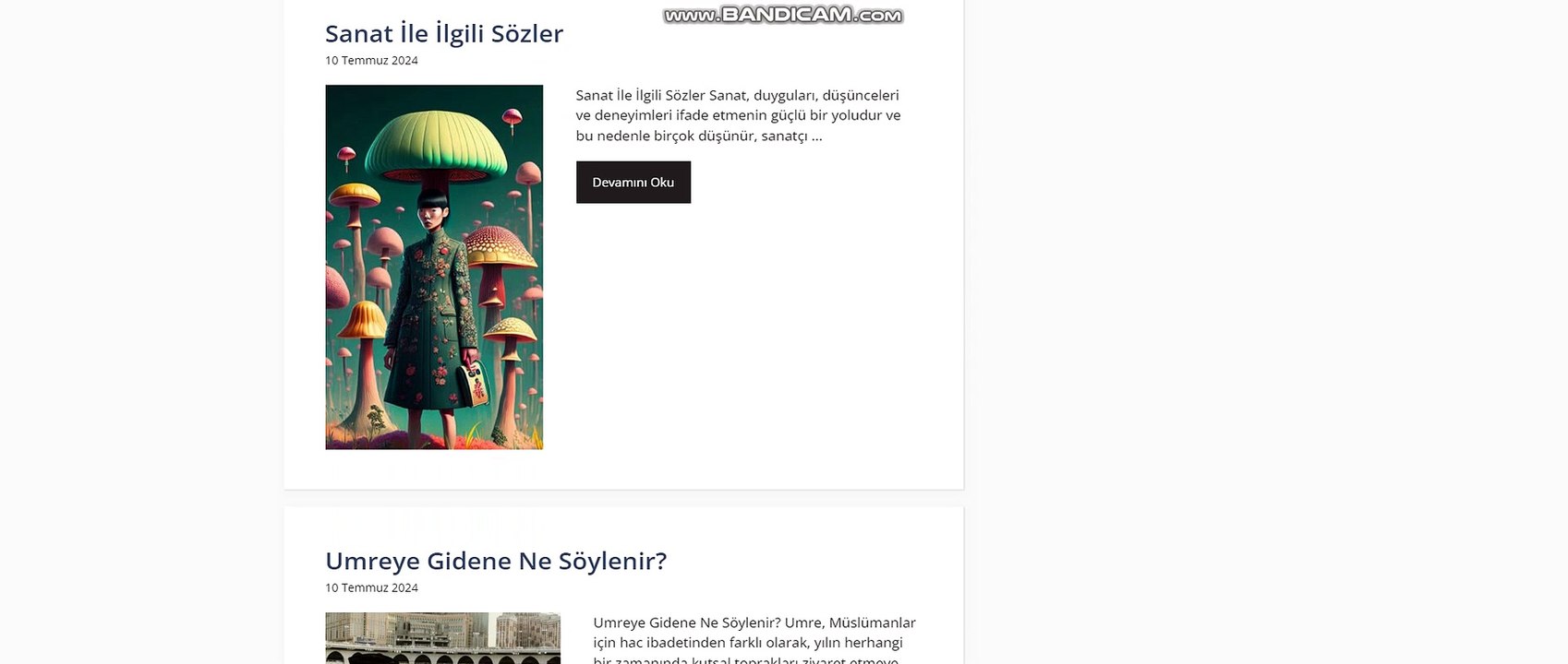 Güncel Bilgiler