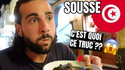 JE MANGE UN PLAT ORIENTAL VRAIMENT TRÈS ETRANGE A SOUSSE EN TUNISIE