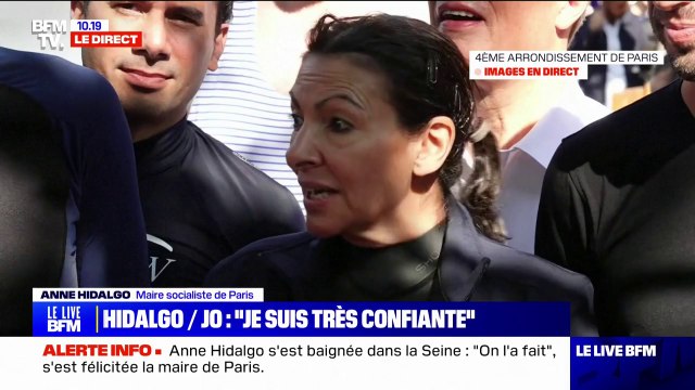 J'ai une pensée pour Jacques Chirac : Anne Hidalgo revient sur sa baignade dans la Seine